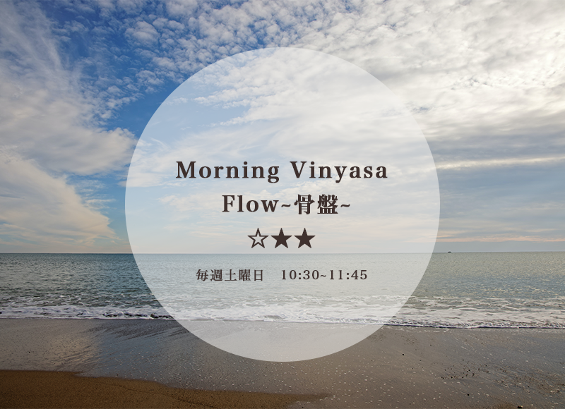 Morning Vinyasa Flow~骨盤~ Morning Vinyasa Flow~骨盤~